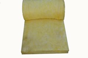High Density Glass Wool Blanket / Felt , Wall Insulation Material