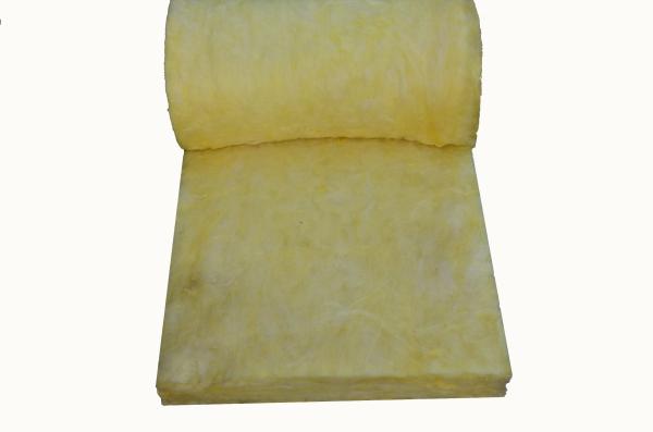 Cheap High Density Glass Wool Blanket / Felt , Wall Insulation Material for sale