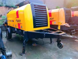 China HBT6013C-5 Used Concrete Trailer Pump ISO9001 RoHS Certificated on sale