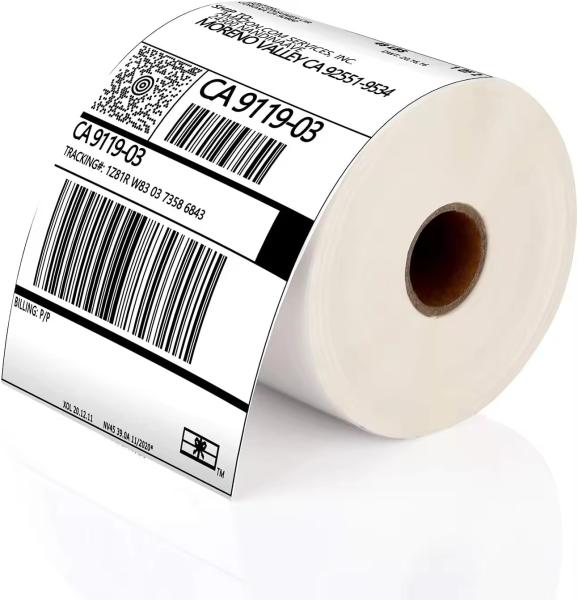 Custom Eco Friendly Shipping Labels For Clear Barcode Scanning