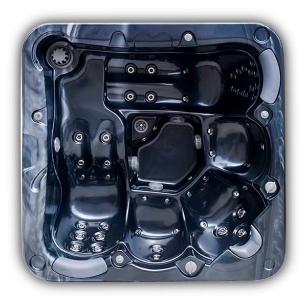Cheap Acrylic 5 Person Hotel Party Combo Outdoor Massage Hot Tub Spas and Compare for sale