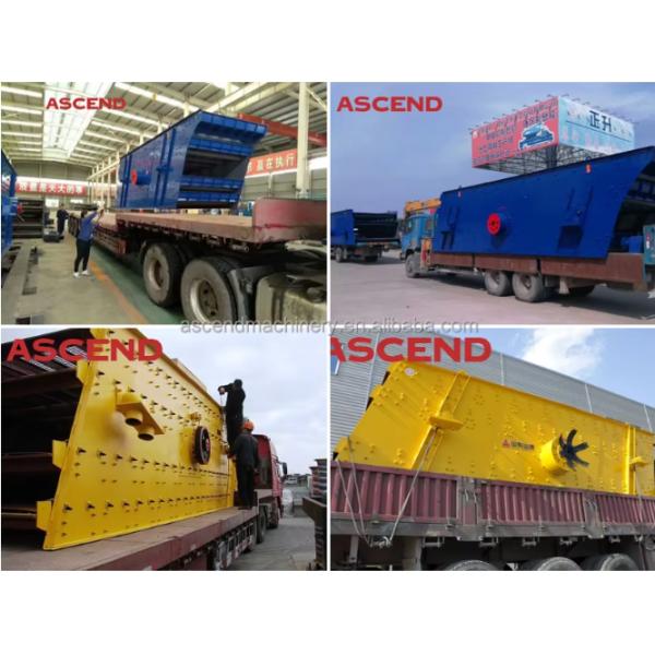 High Stability Stone Rock Gravel Vibrating Screen In Mining Quarry Plant For African Countries