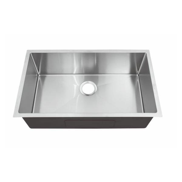 Cheap Large Stainless Steel Undermount One Bowl Kitchen Sinks For Granite Countertop for sale