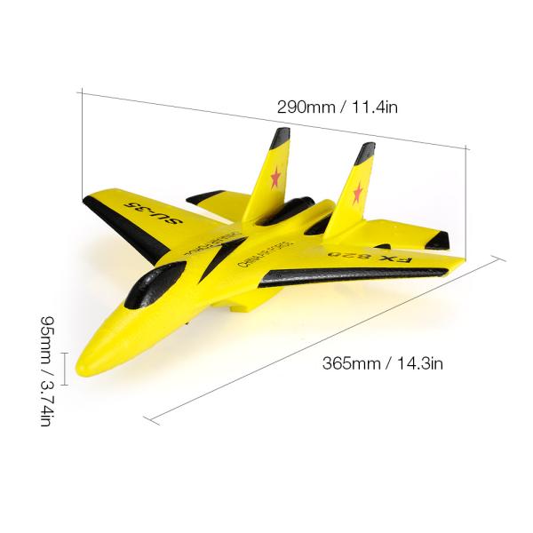 2.4G RC Model Airplanes EPP Foam RC Glider Plane For Micro Indoor Toy Gifts