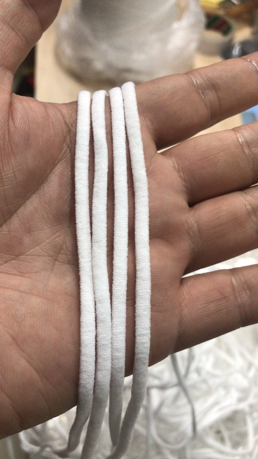 Adjustable Nylon Spandex High Strength Round Elastic Cord