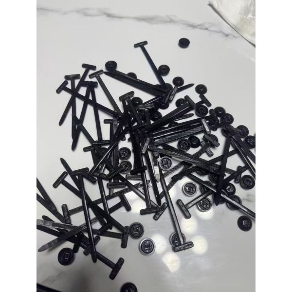 Nylon Car Cable Ties Self Locking Plastic Cable Fastener Universal With Hook Loop