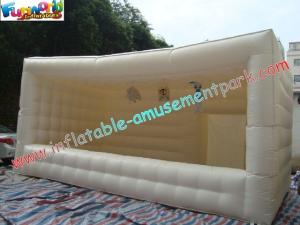 China Outdoor Inflatable Party Tent , White Advertising Large Inflatable Tent on sale