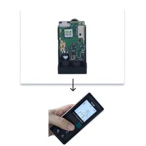Smaller Light Spot Diameter Laser Range Transducer Red Green Light Meter Sensor