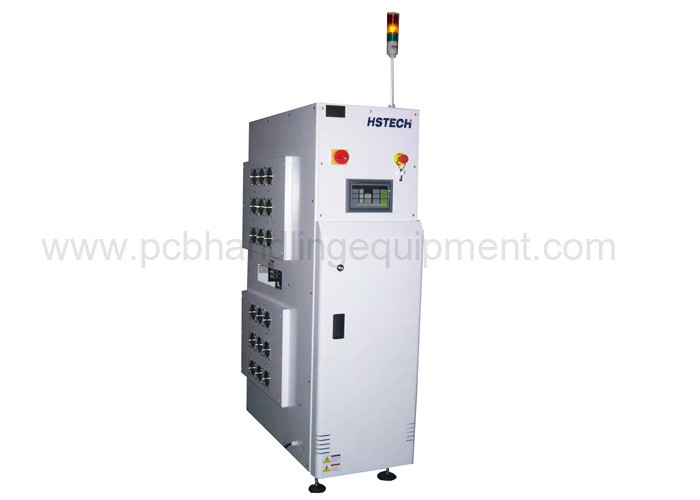 Compact Design SMEMA Interface LED Display Smart Touch Screen PLC Control PCB Buffering Machine