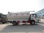 best price forland LHD 4*2 8cbm bulk feed discharging truck for sale, 3-4tons