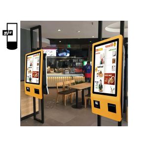 43 Inch Self Service Barcode Scanner Touch Screen Kiosk