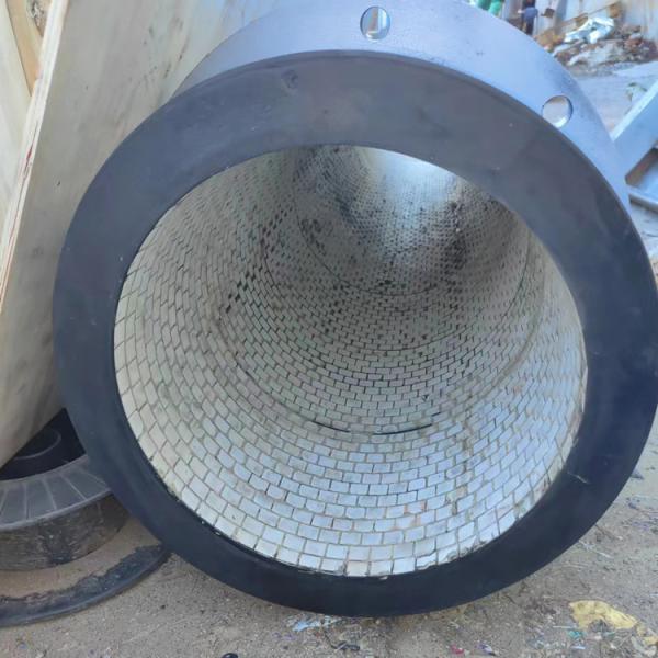 Ceramic Lined Mining Dredge Hose Wear Resistant High Pressure For Slurries