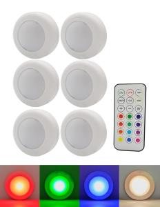 China Multi Colors Remote Control Motion Sensor Light For Closet LED Tough Light on sale