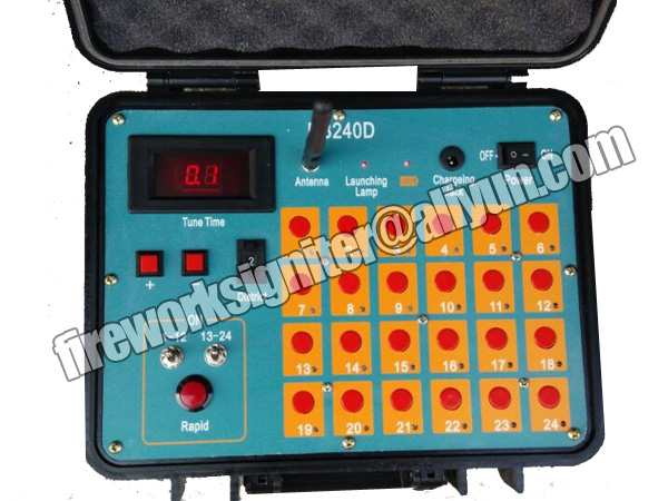72 Cues 500M Sequential Pyro Remote Firing System