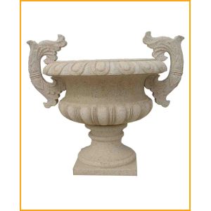 Carved Stone Water Pot
