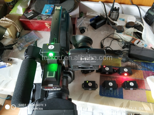 Wireless Broadcast Intercom Control For 8 User Cameraman TX-08