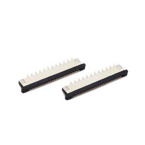 4-50 Pin 1.0mm Pitch FPC FFC Connector Vertical FPC To Board Connector