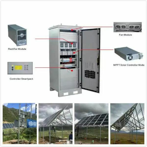 Waterproof Solar 48V DC Power Supply System for Communication Base Station,With remote monitoring system operation