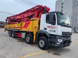Best 62m Mercedes Benz Concrete Boom Pump with Vibrating Amplitude of 2.6mm and Spare Parts wholesale