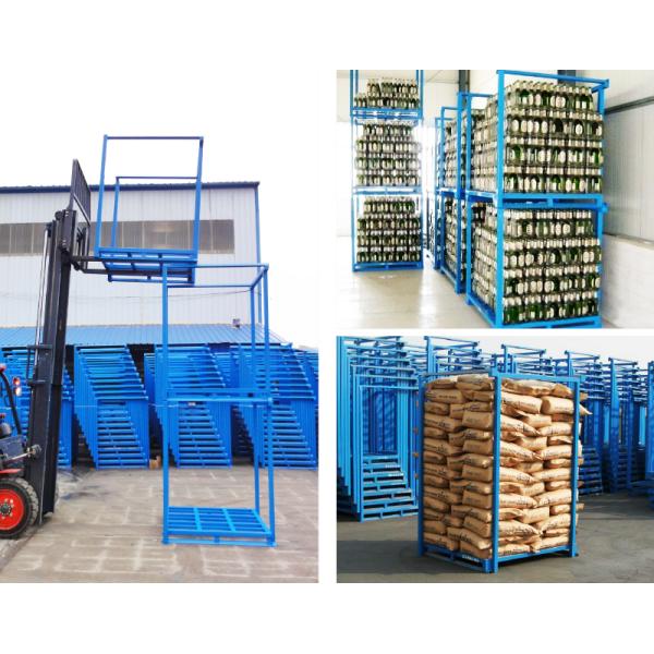 Nesting Stacking Foldable Stacking rack