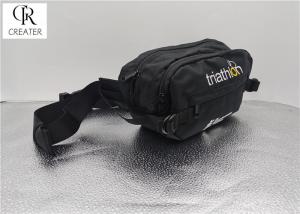 Best OEM Mens Sport Waist Belt Bag , Waterproof Running Waist Bag With Adjustable Webbing wholesale