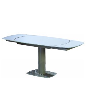 Multiscene Modern Extendable Dining Table , Rectangle Contemporary Kitchen Table