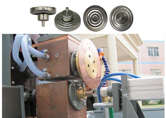 Cheap Capillary Thermostat Seam Welding Machine , Electric Heater Parts Roll Welder for sale
