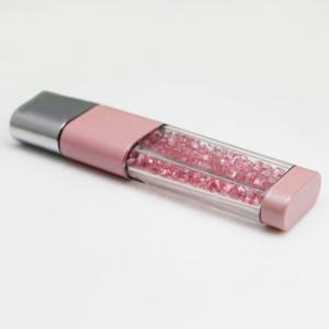 China 10MB/S 2.0 Crystal USB Stick 32GB 64GB Custom Flash Drives With Logo on sale