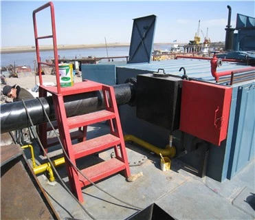 Diesel Engine Draft 1.3m Sand Dredger River Sand Mining machine