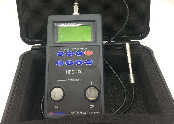 Cheap DIN EN ISO 17655 HUATEC Magnetic Inductive Ferrite Meter for sale