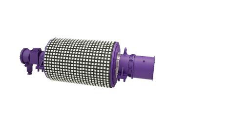 Permanent Magnet Direct Drive Belt Conveyor Roller Without Reducer Coupling Or Motor