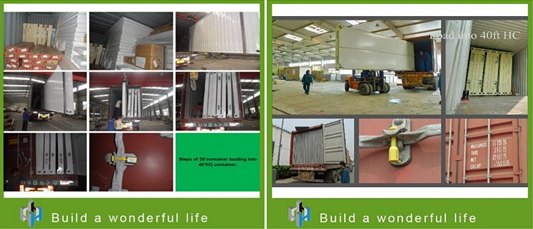 Luxury modern container house recycling portable prefab house