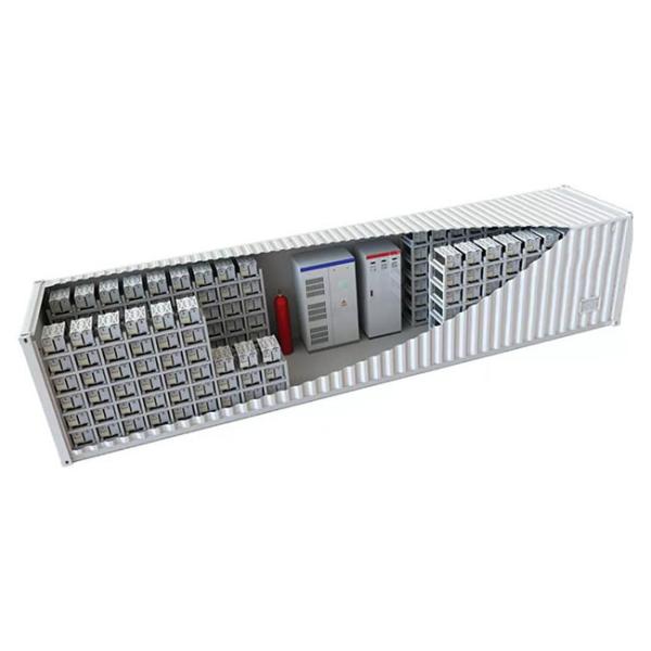 40ft Containerized Battery Energy Storage System 1MW 2MWH LiFePo4 Battery