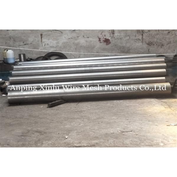 Non Clogging Continuous Slot Screen For FOTI Water Filtering Screen Pipe