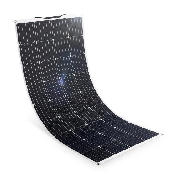 Cheap 150W ETFE Surface Semi Flexible Solar Panel for Waterproof and Dustproof Performance for sale