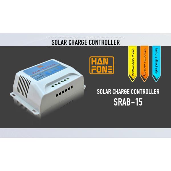 Sky Blue MMPT Solar Charge Controller 15A 12V / 24V Motor Controller Transform Sun Power To Electrical Energy Battery