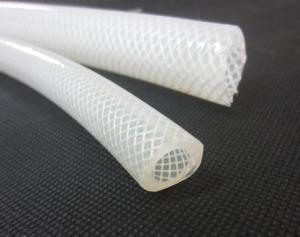 Best FDA Food Grade High Pressure Braided Silicone Tubing For Food Machine wholesale
