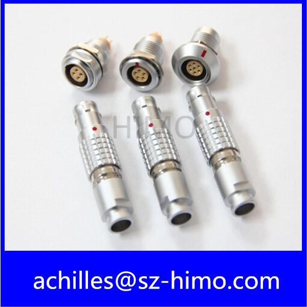 Cheap FGG EGG 1B 307 push pull 7 pin lemo power connector plug and socket for sale