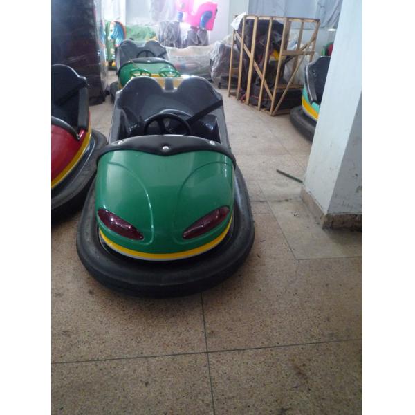 Multi Color Interactive Remote Control Bumper Cars Galvanized Iron Pipe + LLDPE Material