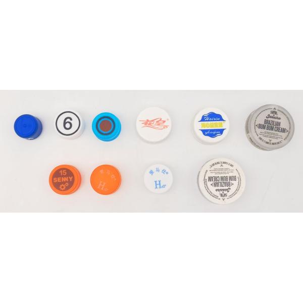 2-Color 50 Pcs/Min Round Jar/Cap Automatic UV Screen Printing Machine