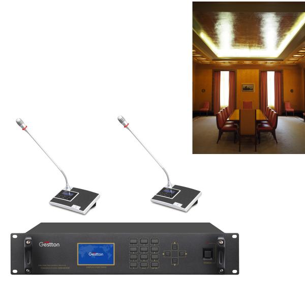 Cheap 70dB SNR Multi Microphone Conference System FIFO LIFO Sound Control for sale
