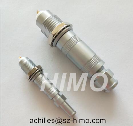 Cheap Direct Factory Lemo 00 Connector 1S Series Coaxial Cable Connector With Push Pull Locking System for sale