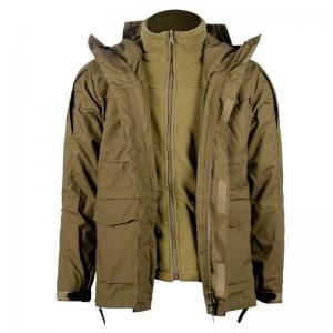 Best ODM Military Winter Coat Men Windbreaker Hood Fiber Polyester wholesale