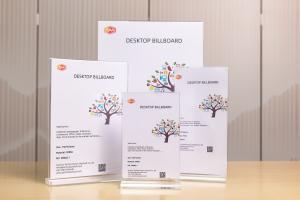 Best Vertical Type T Shape Acrylic Sign Holder for Menu Table Board with Best Price wholesale