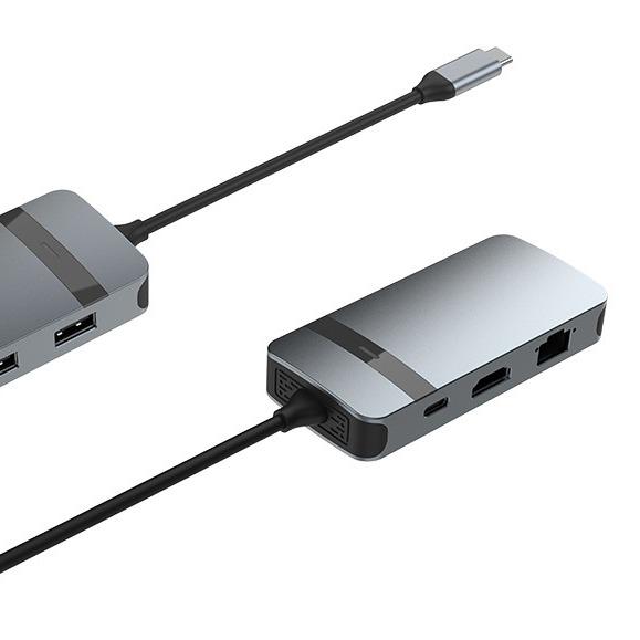 Cheap 4 IN 1HDMI USB UP Usb C Adapter For Laptop Power Enhanced Audio Connectivity for sale