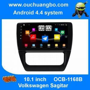 Best Ouchuangbo car pc stereo radio multimedia Volkswagen Sagitar support android 4.4 system wifi 3g BT SWC wholesale