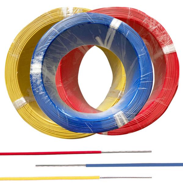 PFA PTFE Insulation High Temperature Wire 250C Silver Plated