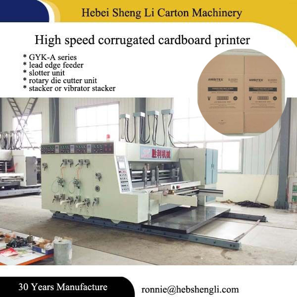 Best Easy Maintaining Flexographic Box Printing Machine With Long Life wholesale
