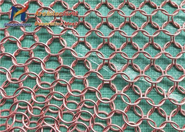 Cheap 316L Stainless Steel Chainmail Curtain 1.5mm 30mm Wire Mesh for sale