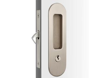 Best Adjustable House Door Locks Sliding Gate Lock Zinc Alloy Round Face Pulls wholesale